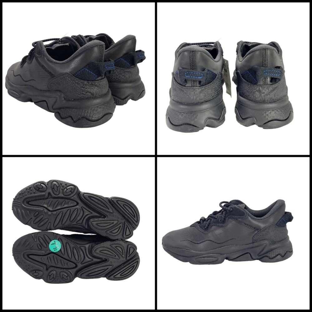 MSRP $120, Adidas Originals Ozweego Ozwg Lifestyle Shoes Black GZ2773 Mens
